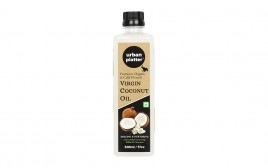 Urban Platter Premium Organic & Cold-Pressed Virgin Coconut Oil  Plastic Bottle  500 millilitre